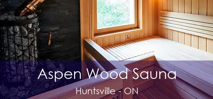  Aspen Wood Sauna Huntsville - ON