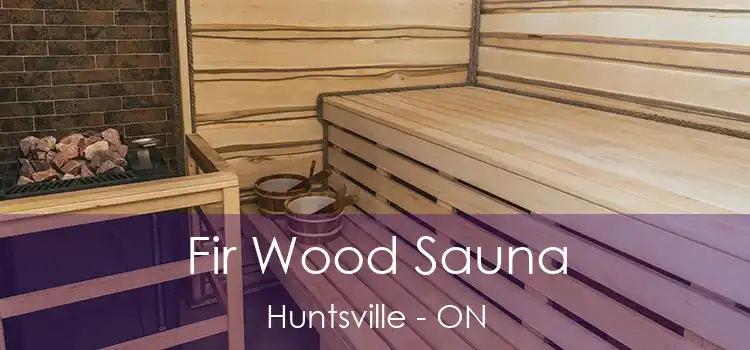  Fir Wood Sauna Huntsville - ON
