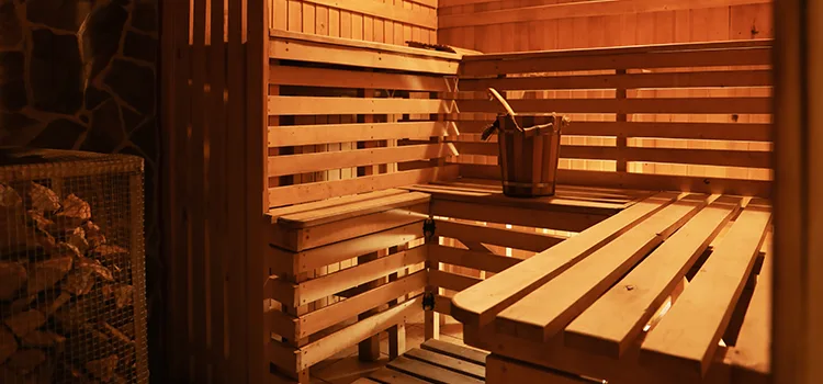 Cedar Wood Sauna Restoration and Refurbishment in Huntsville, Ontario