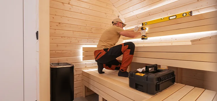 Commercial Sauna Installation in Huntsville, ON