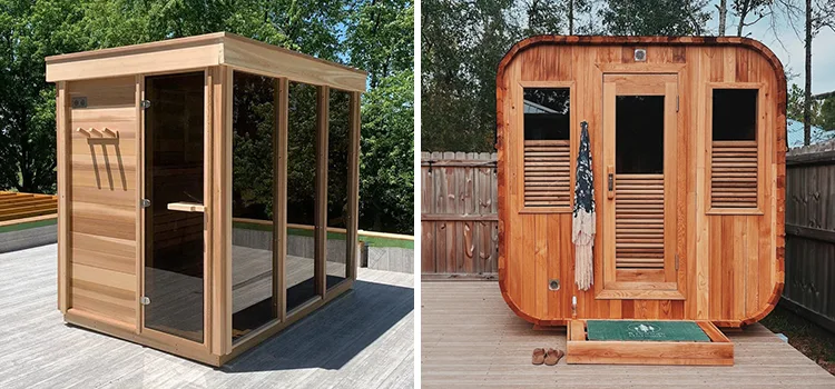 Wood-Fired Cube Sauna Repair in Huntsville, ON