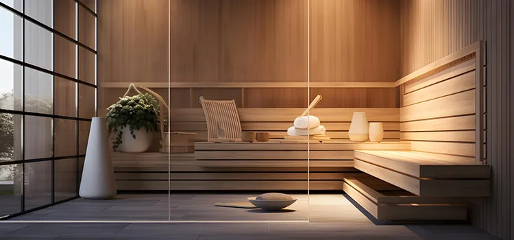 Glass Sauna Door Installation in Huntsville, ON