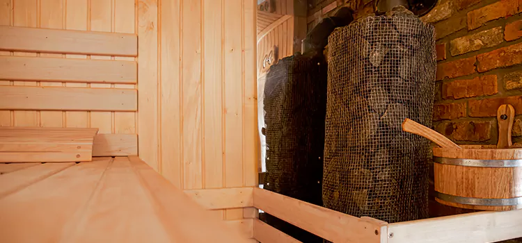 Hemlock Wood Sauna Renovation Services in Huntsville, Ontario
