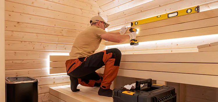 Residential Sauna Assembly And Installation in Huntsville, Ontario