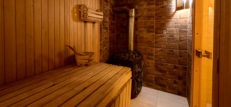 Traditional Sauna Cabin Conversion in Huntsville, Ontario