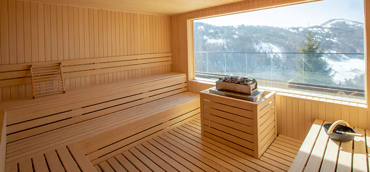 Sauna Custom Build Floor Installation Service in Huntsville, Ontario