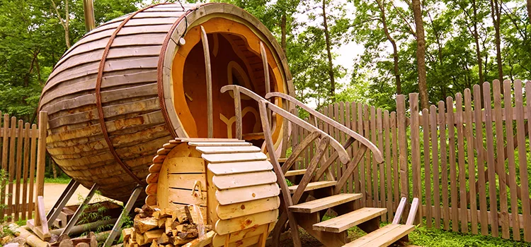 Broken Barrel Sauna Repair Services in Huntsville, Ontario