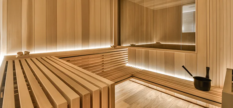 Cedar Wood Sauna Customization in Huntsville, ON