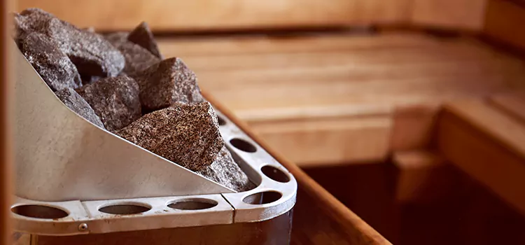 Traditional vs Infrared Heating Stones Sauna in Huntsville, ON