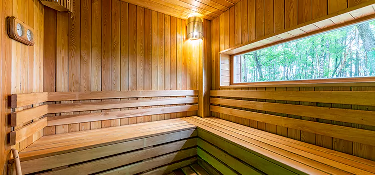 Indoor Modern Sauna Setup Services in Huntsville, ON