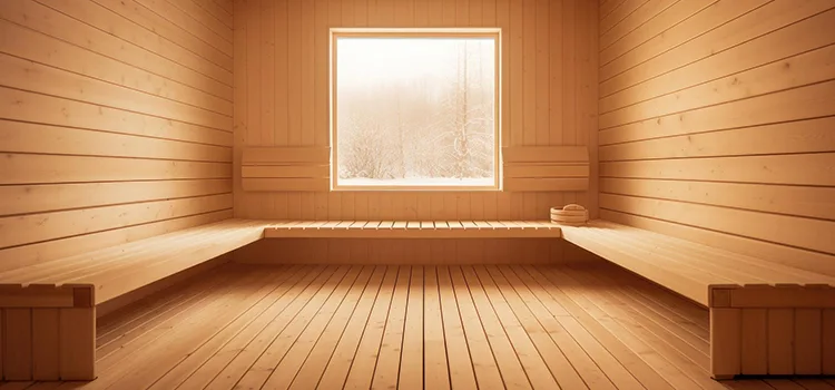 Indoor Sauna Flooring Repair Service in Huntsville, Ontario