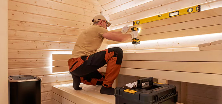 Outdoor Sauna Installation Service in Huntsville, ON