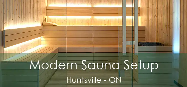  Modern Sauna Setup Huntsville - ON